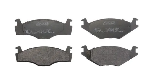 Kit de plaquettes de frein, frein à disque ABE C1W011ABE