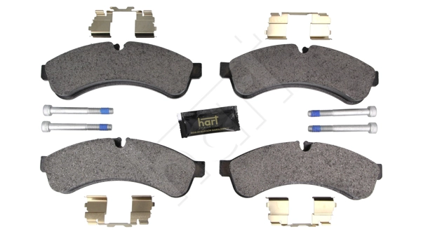 Kit de plaquettes de frein, frein à disque HART 261 830