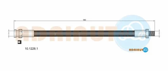 Flexible de frein ADRIAUTO 10.1228.1