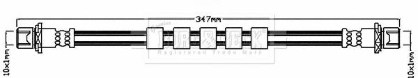 Flexible de frein BORG & BECK BBH8025