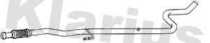 Tuyau d'échappement KLARIUS PG1039V