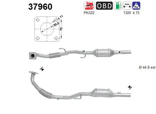 Catalyseur AS 37960