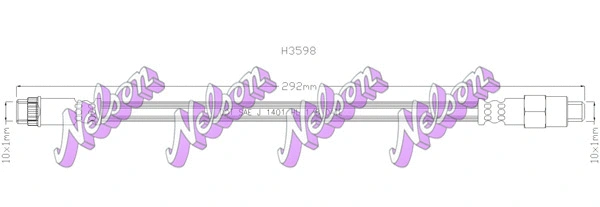 Flexible de frein KAWE H3598