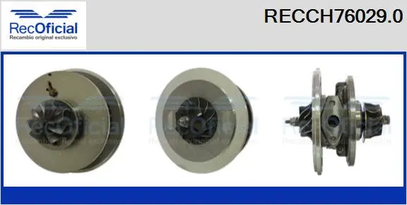 Groupe carter, turbocompresseur RECOFICIAL RECCH76029.0