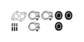 Kit d'assemblage, système d'échappement HJS 82 11 1091