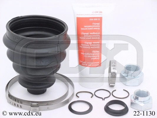 Jeu de joints-soufflets, arbre de commande CDX 22-1130