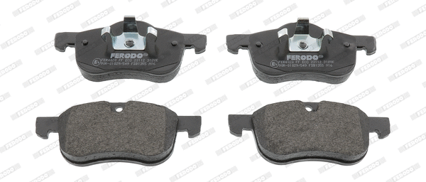 Kit de plaquettes de frein, frein à disque FERODO FDB1355