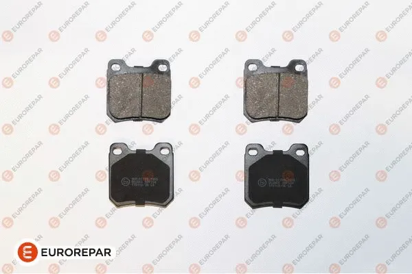 Kit de plaquettes de frein, frein à disque EUROREPAR 1617255580