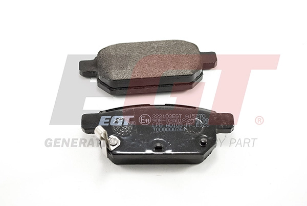 Kit de plaquettes de frein, frein à disque EGT 322103EGT