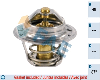 Thermostat, liquide de refroidissement FAE 5202987