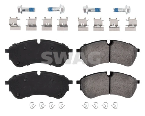 Kit de plaquettes de frein, frein à disque SWAG 33 10 7490