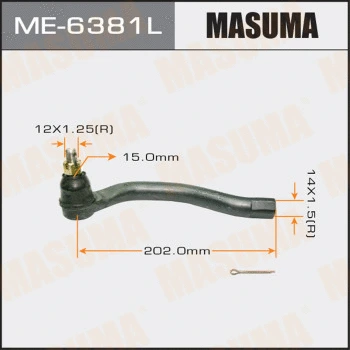 Rotule de barre de connexion MASUMA ME-6381L
