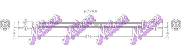 Flexible de frein KAWE H7289
