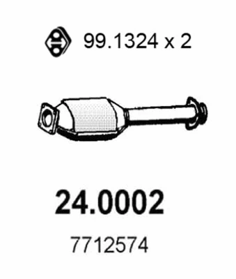 Catalyseur ASSO 24.0002