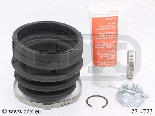 Jeu de joints-soufflets, arbre de commande CDX 22-4723