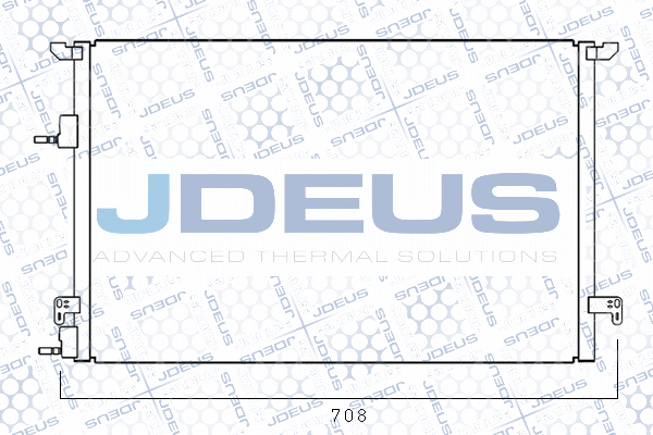 Condenseur, climatisation JDEUS M-7240090