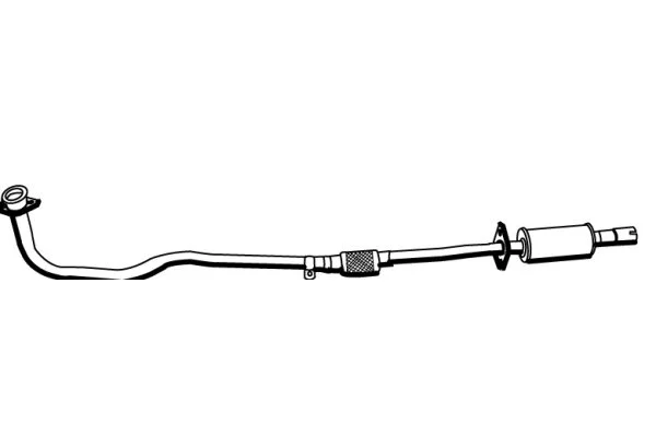 Silencieux avant VEGAZ GmbH DR-78