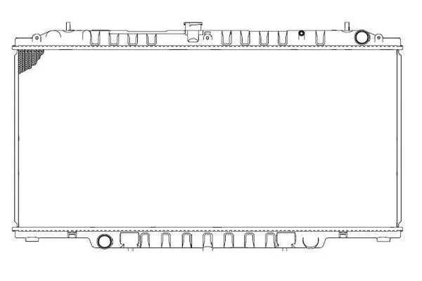 Radiateur, refroidissement du moteur ORDONEZ 2065123