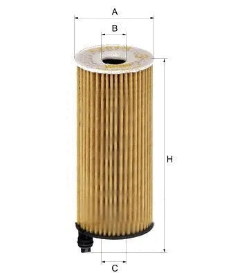Filtre à huile UNIFLUX FILTERS XOE199
