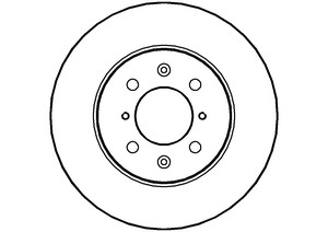 Disque de frein ABTEX BD1492V