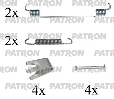 Kit d'accessoires, mâchoire de frein PATRON PSRK0111