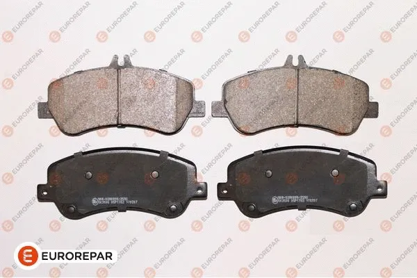 Kit de plaquettes de frein, frein à disque EUROREPAR 1623057280
