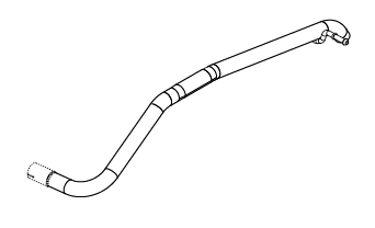Tuyau d'échappement Vellerand 14616