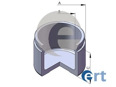 Piston, étrier de frein ERT 151726-C