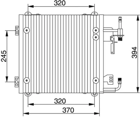 Condenseur, climatisation WAECO 8880400142