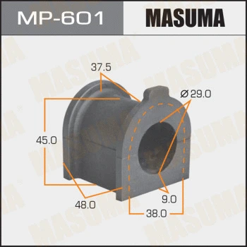 Coussinet de palier, stabilisateur MASUMA MP-601