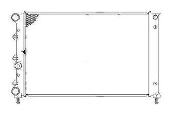 Radiateur, refroidissement du moteur ORDONEZ 2065068