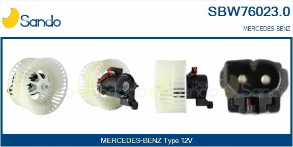 Pulseur d'air habitacle SANDO SBW76023.0