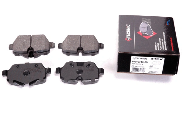 Kit de plaquettes de frein, frein à disque PROTECHNIC PRP0716-3M