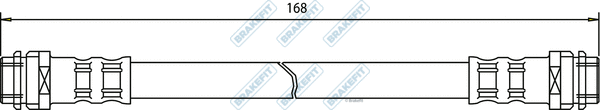 Flexible de frein APEC BHO4265