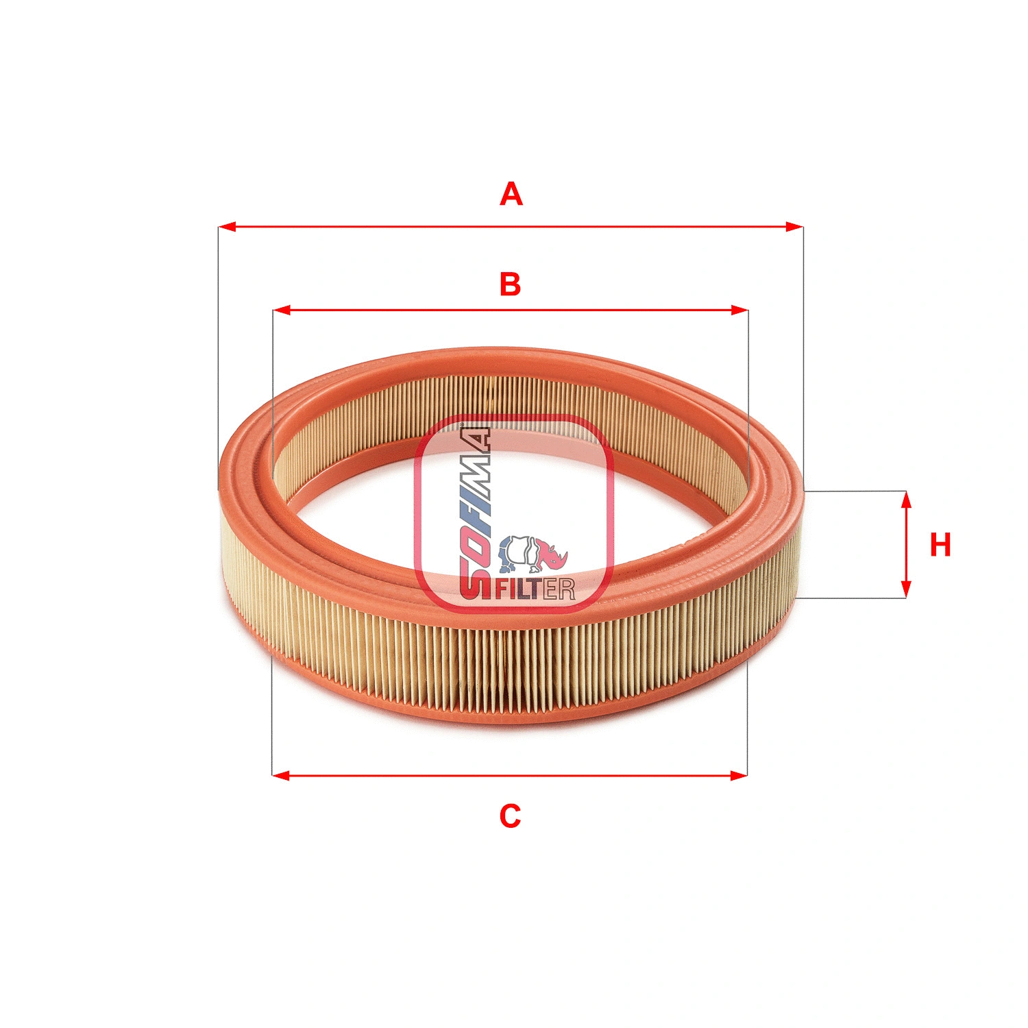 Filtre à air SOFIMA S 3381 A