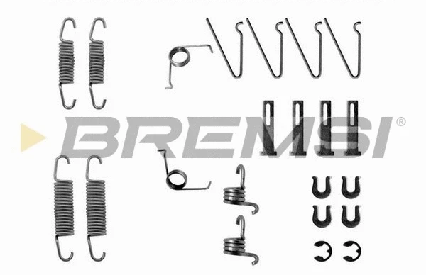 Kit d'accessoires, mâchoire de frein BREMSI SK0703