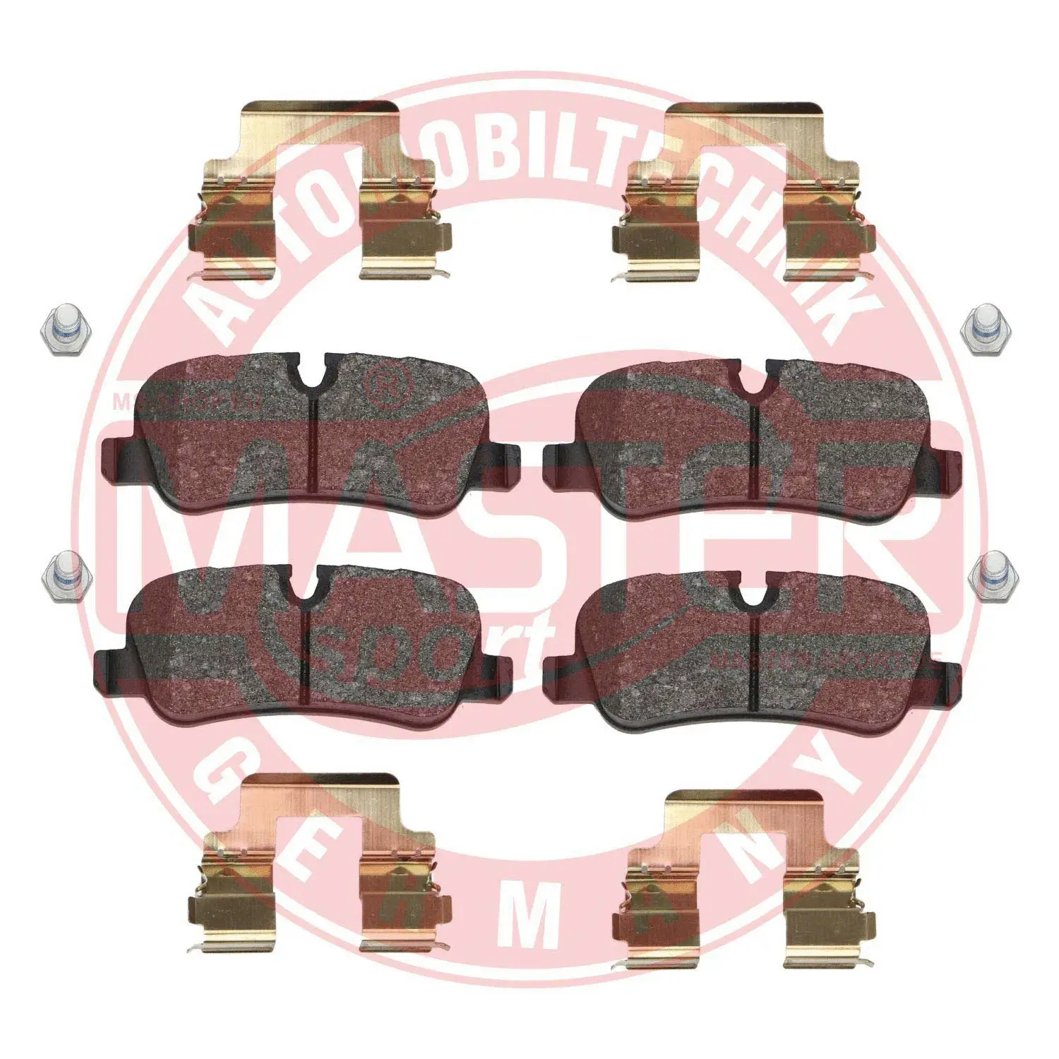 Kit de plaquettes de frein, frein à disque MASTER-SPORT GERMANY 13046027192N-SET-MS
