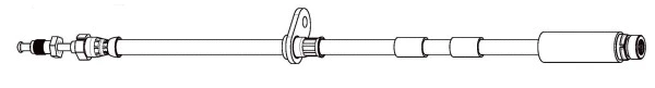 Flexible de frein CEF 515326