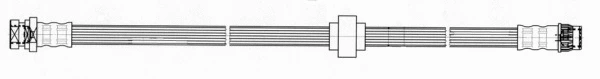 Flexible de frein CEF 512492