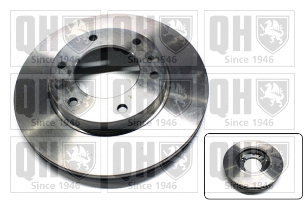 Disque de frein QUINTON HAZELL BDC5550