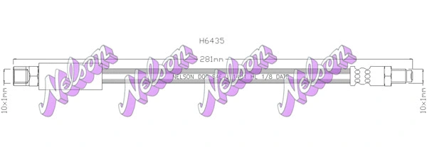 Flexible de frein KAWE H6435