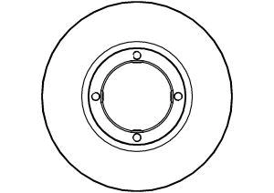 Disque de frein ABTEX BD864S