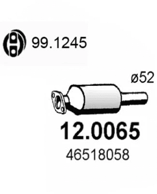 Catalyseur ASSO 12.0065