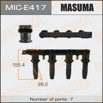 Bobine d'allumage MASUMA MIC-E417
