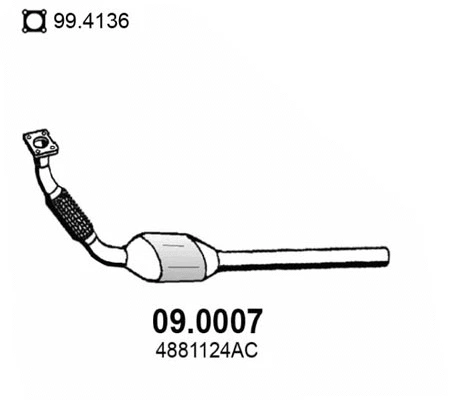 Catalyseur ASSO 09.0007