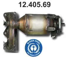 Catalyseur en coude EBERSPÄCHER 12.405.69