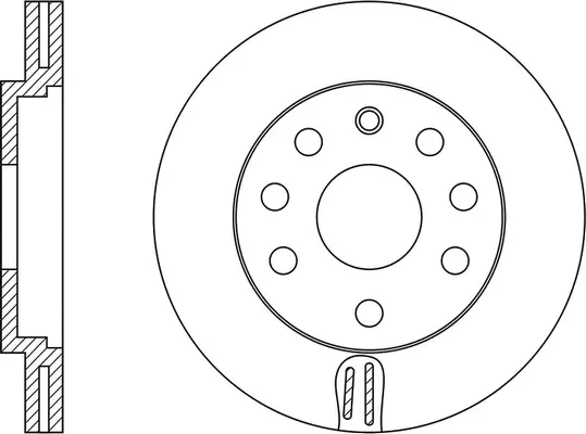 Disque de frein FIT FR0186V