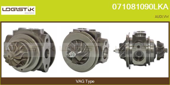 Groupe carter, turbocompresseur LGK 071081090LKA