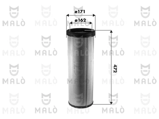 Filtre à air secondaire AKRON-MALÒ 1500667