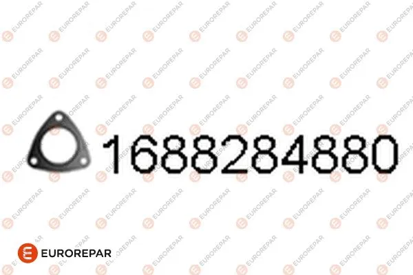 Joint, tuyau d'échappement EUROREPAR 1688284880